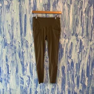 Prana Olive Green Running or Rock Climbing Tights